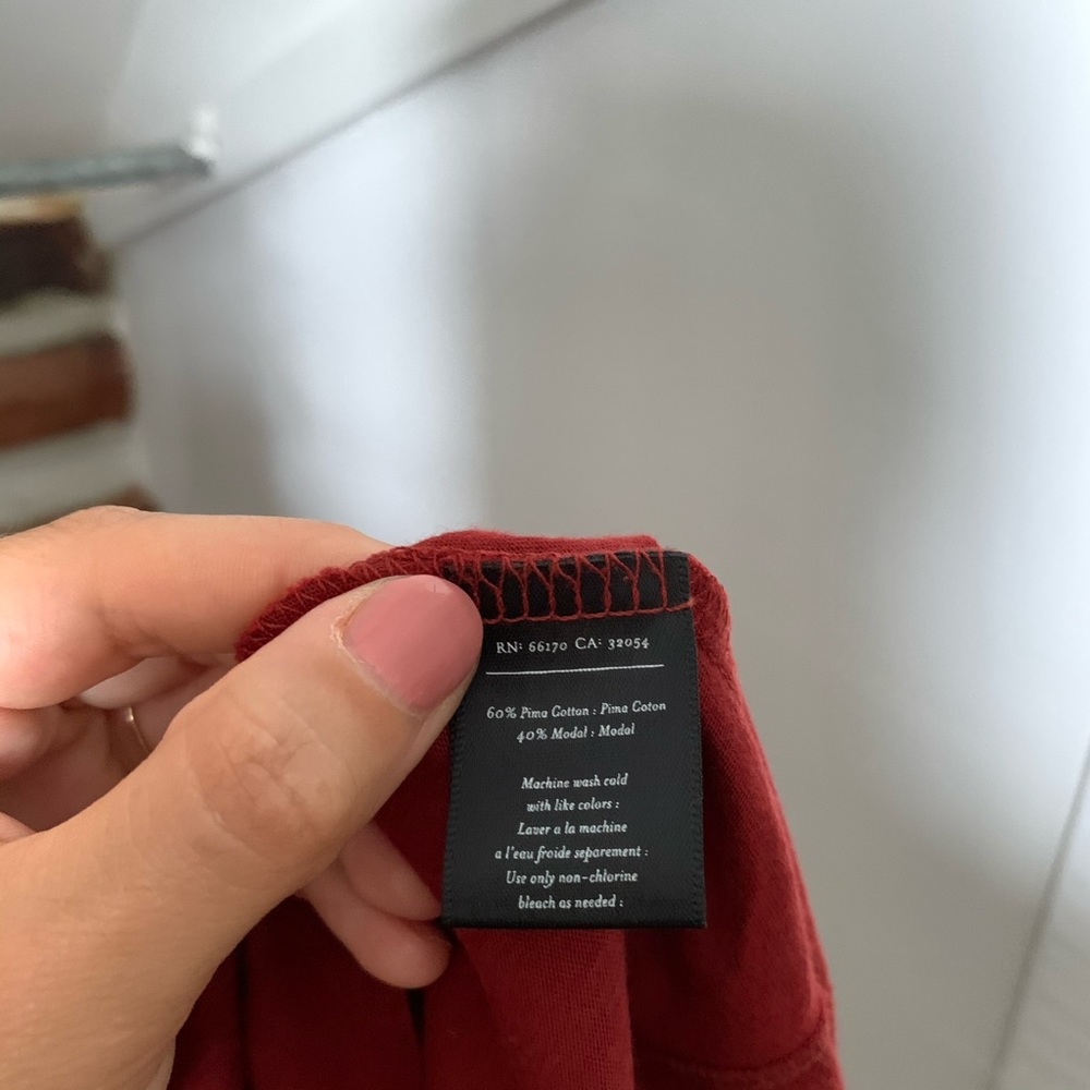 🌺3/$20🌺Anthropologie | Deletta Unveiled Red Tank - Picture 6 of 12